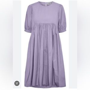 Aware by Vera Moda lavender cotton dress size XS